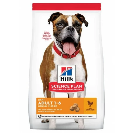 HILL'S Pet Nutrition Canine Adult Light Medium Poulet 1 HILL'S Pet Nutrition Canine Adult Light Medium Poulet