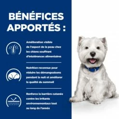 HILL'S Pet Nutrition Derm Complete Mini Croquettes Pour Petit Chien -nourriture pour chien boutique canine derm complete mini 2