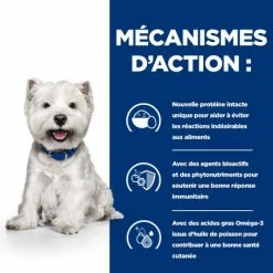 HILL'S Pet Nutrition Derm Complete Mini Croquettes Pour Petit Chien -nourriture pour chien boutique canine derm complete mini 3