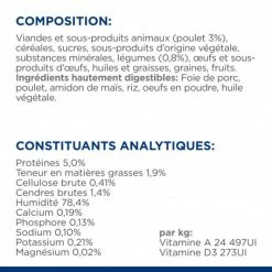 HILL'S Pet Nutrition I/d Low Fat Digestive Mijotés Pour Chien Poulet & Légumes -nourriture pour chien boutique canine i d low fat activ biome mijotes poulet legu boite 7