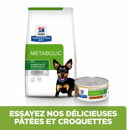HILL'S Pet Nutrition Metabolic Mini Croquettes Pour Petit Chien Au Poulet 3 HILL'S Pet Nutrition Metabolic Mini Croquettes Pour Petit Chien Au Poulet – Image 3