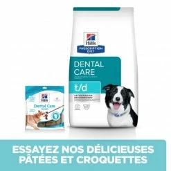 HILL'S Pet Nutrition T/d Dental Croquettes Pour Chien Au Poulet -nourriture pour chien boutique canine t d 2