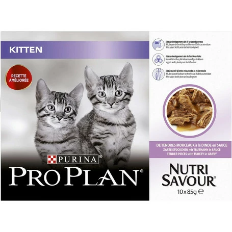 PURINA PRO PLAN Cat Kitten NUTRISAVOUR Dinde Terrine 2 PURINA PRO PLAN Cat Kitten NUTRISAVOUR Dinde Terrine – Image 2