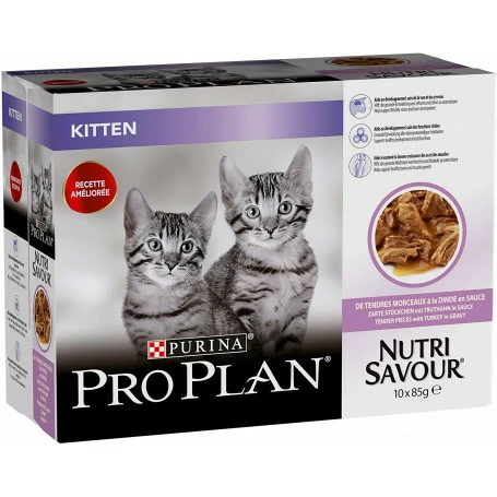 PURINA PRO PLAN Cat Kitten NUTRISAVOUR Dinde Terrine 1 PURINA PRO PLAN Cat Kitten NUTRISAVOUR Dinde Terrine