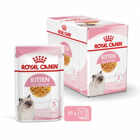 Cat Kitten Royal Canin Emincé En Gelée Sachet Repas 2 Cat Kitten Royal Canin Emincé En Gelée Sachet Repas – Image 2