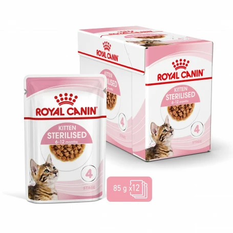 Cat Kitten Stérilisé Royal Canin Emincé En Sauce Sachet Repas 3 Cat Kitten Stérilisé Royal Canin Emincé En Sauce Sachet Repas – Image 3