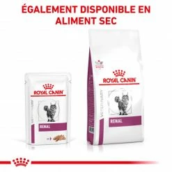 ROYAL CANIN Cat Renal Poulet Mousse Sachet Repas -nourriture pour chien boutique cat renal poulet mousse sachet repas 5