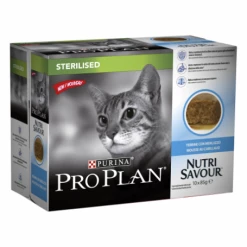 PURINA PRO PLAN Cat Sterilised Nutrisavour Cabillaud Terrine Sachet Repas