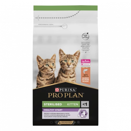 PURINA PRO PLAN Cat Sterilised Kitten Healthy Start Saumon 4 PURINA PRO PLAN Cat Sterilised Kitten Healthy Start Saumon – Image 4