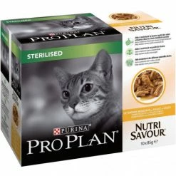 PURINA PRO PLAN Cat Sterilised Nutrisavour Poulet Sauce Sachet Repas