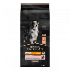 PURINA PRO PLAN Dog Medium & Large Adult 7+ Sensitive Skin Optiderma -nourriture pour chien boutique dog medium large adult 7 sensitive skin optiderma 1