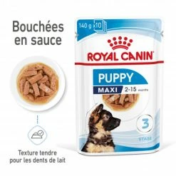ROYAL CANIN Dog Puppy Maxi Sachet Repas 11 ROYAL CANIN Dog Puppy Maxi Sachet Repas -nourriture pour chien boutique dog puppy maxi sachet repas 2
