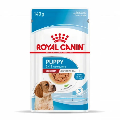 ROYAL CANIN Dog Puppy Medium Sachet Repas 1 ROYAL CANIN Dog Puppy Medium Sachet Repas