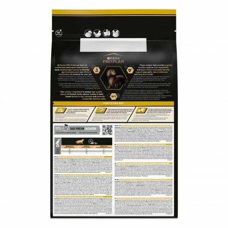 PURINA PRO PLAN Dog Small&Mini Adult Light Sterilised Optiweight Poulet 3 PURINA PRO PLAN Dog Small&Mini Adult Light Sterilised Optiweight Poulet – Image 3