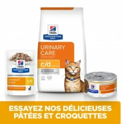 HILL'S Pet Nutrition C/D Urinary Multicare Sachet Repas Pour Chat Poulet 10 HILL'S Pet Nutrition C/D Urinary Multicare Sachet Repas Pour Chat Poulet -nourriture pour chien boutique feline c d multicare sachet repas poulet 2