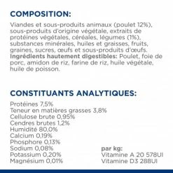 HILL'S Pet Nutrition Gastrointestinal Biome Mijotés Pour Chat Poulet & Légumes -nourriture pour chien boutique feline gastrointestinal biome mijotes poulet legumes boite 7