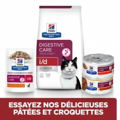 HILL'S Pet Nutrition I/d Digestive Sachet Repas Pour Chat Et Chaton Saumon -nourriture pour chien boutique feline i d digestive care activ biome saumon sachet repas 2