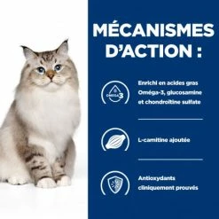 HILL'S Pet Nutrition J/D Mobility Croquettes Pour Chat Au Poulet -nourriture pour chien boutique feline j d 3