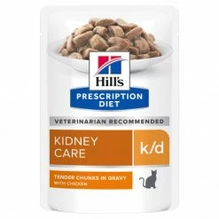 HILL'S Pet Nutrition K/D Kidney Sachet Repas Pour Chat Poulet