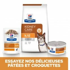 HILL'S Pet Nutrition K/D Kidney Sachet Repas Pour Chat Saumon 11 HILL'S Pet Nutrition K/D Kidney Sachet Repas Pour Chat Saumon -nourriture pour chien boutique feline k d sachet repas saumon 2