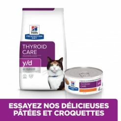 HILL'S Pet Nutrition Y/d Thyroid Boîte Pour Chat 10 HILL'S Pet Nutrition Y/d Thyroid Boîte Pour Chat -nourriture pour chien boutique feline y d boite 2