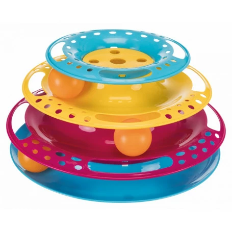 Materiel Jouet Chat Trixie : Tour De Jeu Catch The Balls 1 Materiel Jouet Chat Trixie : Tour De Jeu Catch The Balls