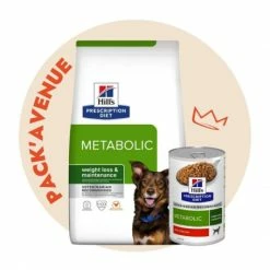 HILL'S Pet Nutrition Pack'Avenue Hill's Prescription Diet Metabolic Pour Chien Au Poulet