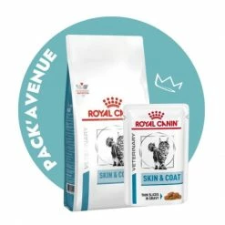 Pack'Avenue Royal Canin CAT SKIN & COAT Sac 3,5kg Avec 12 Sachets Repas