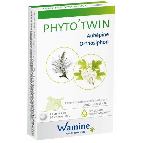 WAMINE Phyto'Twin Aubépine/Orthosiphon 1 WAMINE Phyto'Twin Aubépine/Orthosiphon
