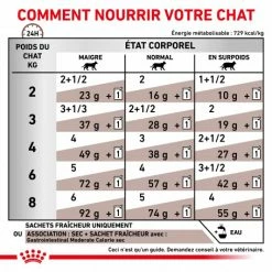 ROYAL CANIN Cat Gastro Intestinal Moderate Calorie Sachet Repas -nourriture pour chien boutique royal canin cat gastro intestinal moderate calorie sachet repas 4