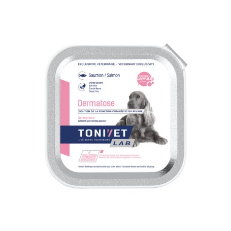 Tonivet Chien Dermatose Saumon Boîte 1 Tonivet Chien Dermatose Saumon Boîte