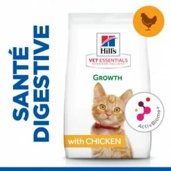 HILL'S Pet Nutrition Vet Essentials Kitten Growth ActivBiome+ Poulet -nourriture pour chien boutique vet essentials chat kitten growth poulet 2