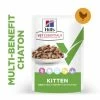 HILL'S Pet Nutrition Vet Essentials Chat Multi-Benefit Kitten Poulet Sachet Repas