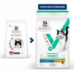 HILL'S Pet Nutrition Vet Essentials Chat Multi-Benefit + Weight Mature 7+ Poulet 8 HILL'S Pet Nutrition Vet Essentials Chat Multi-Benefit + Weight Mature 7+ Poulet -nourriture pour chien boutique vet essentials chat multi benefit weight mature adult7 po 1