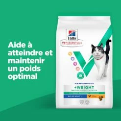 HILL'S Pet Nutrition Vet Essentials Chat Multi-Benefit + Weight Mature 7+ Poulet 9 HILL'S Pet Nutrition Vet Essentials Chat Multi-Benefit + Weight Mature 7+ Poulet -nourriture pour chien boutique vet essentials chat multi benefit weight mature adult7 po 2