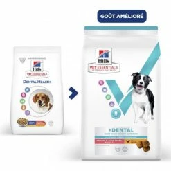 HILL'S Pet Nutrition Vet Essentials Chien Multi-Benefit + Dental Adulte + Medium & Large Poulet -nourriture pour chien boutique vet essentials chien multi benefit dental ad 1 medla po 2