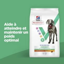HILL'S Pet Nutrition Vet Essentials Chien Multi-Benefit + Weight Adult + Large Breed Poulet 9 HILL'S Pet Nutrition Vet Essentials Chien Multi-Benefit + Weight Adult + Large Breed Poulet -nourriture pour chien boutique vet essentials chien multi benefit wei adult 1 larb po 2