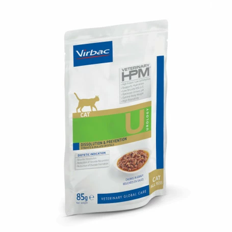 Virbac Veterinary HPM Chat Urology Dissolution & Prévention Sachets Repas 2 Virbac Veterinary HPM Chat Urology Dissolution & Prévention Sachets Repas – Image 2