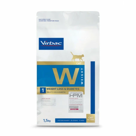 Virbac Veterinary HPM Cat W1 Weight Loss & Diabetes 1 Virbac Veterinary HPM Cat W1 Weight Loss & Diabetes