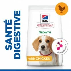 HILL'S Pet Nutrition Vet Essentials Puppy Growth ActivBiome+ Medium Poulet -nourriture pour chien boutique vetessentials canine puppy 3