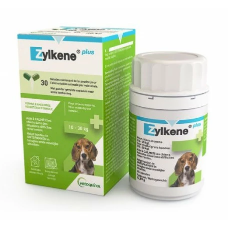 Vetoquinol Zylkene Plus 225 Mg (10-30 Kg) 1 Vetoquinol Zylkene Plus 225 Mg (10-30 Kg)